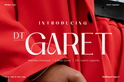 DT Garet – Luxury Serif Typeface, a Font by Diztinct Type (Thumbnail 1 of 12)