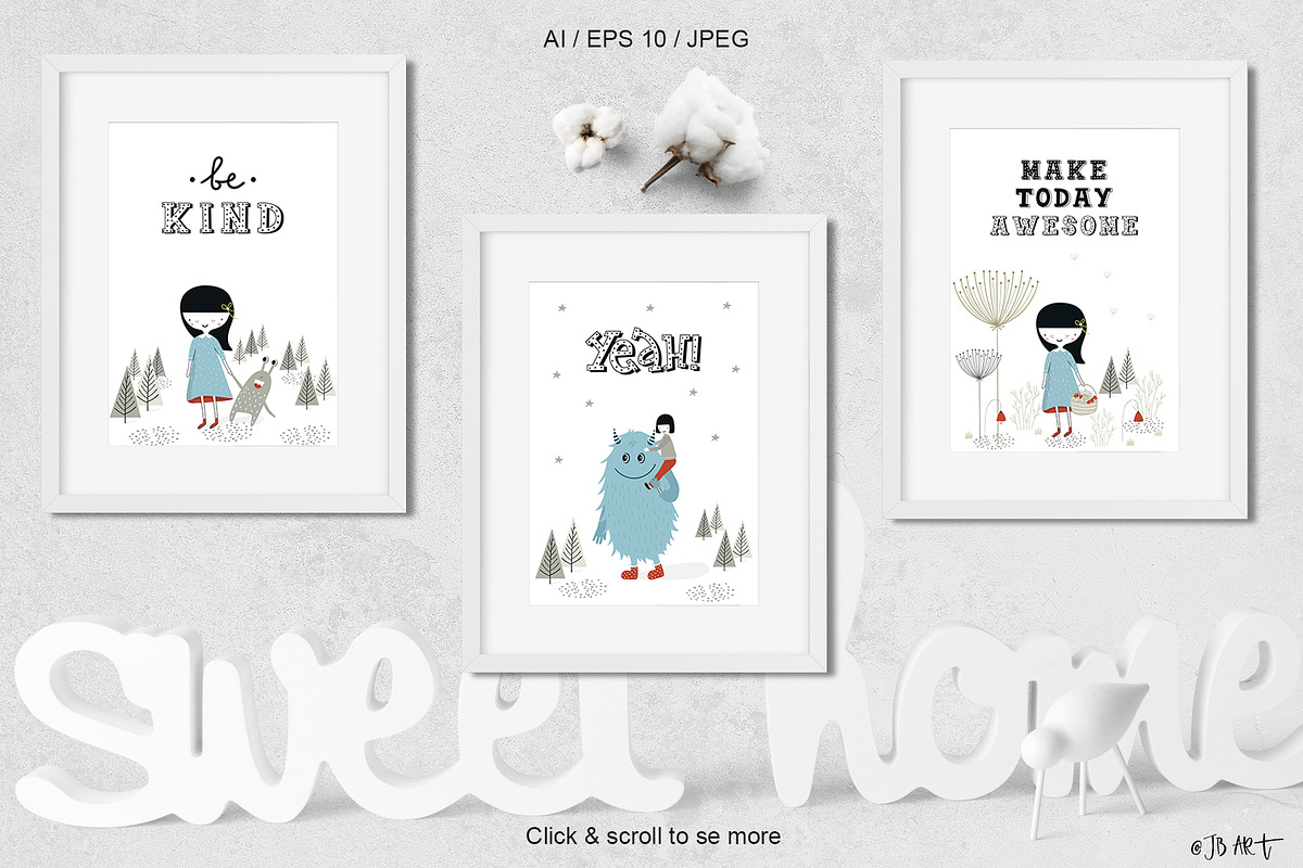 Nursery Posters, an Animal Illustration by Oksana Stepova (Photo 6 of 20)