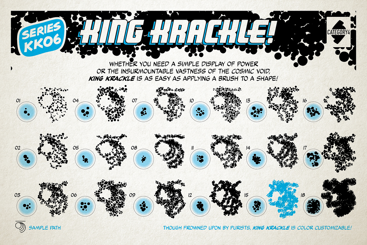 Revenge of King Krackle! [KK06], a Brush Add-On by category4 (Photo 2 of 5)