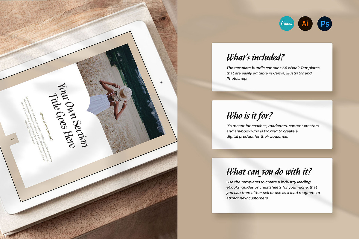 Course Creator eBook Templates, a Marketing Template by AndrewPixel (Photo 2 of 14)