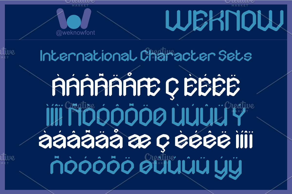 Hybrid Tech font, a Blackletter Font by weknow (Photo 8 of 8)