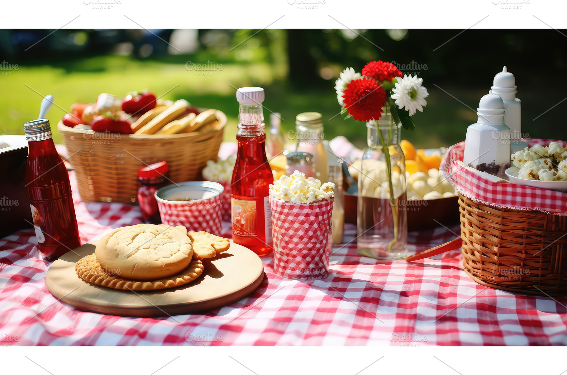chips party picnic food ai generated, a Background Photo by pikepicture