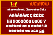 Dragon Monster font, a Font by weknow (Thumbnail 7 of 8)