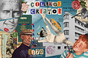 Vintage Collage Creator 1170+ Assets, an Object Graphic by Veris Studio (Thumbnail 1 of 56)