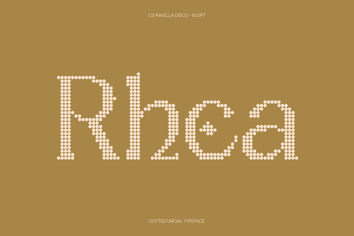 CS Ravella Disco, a Serif Font by Craft Supply Co. (Photo 2 of 8)
