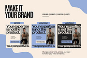 LinkedIn Personal Brand Content Kit, a Social Media Template by ShowUp! Studio (Thumbnail 5 of 6)