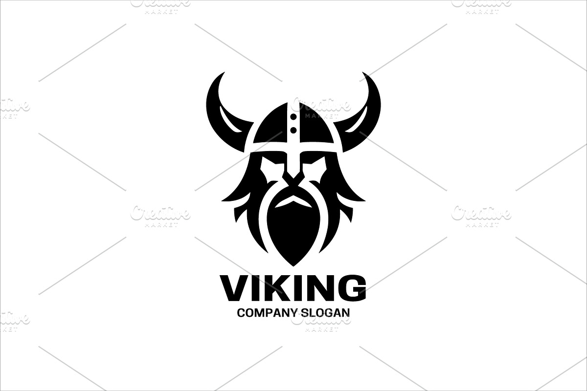 Viking Logo, a Branding & Logo Template by Vectorium Studio