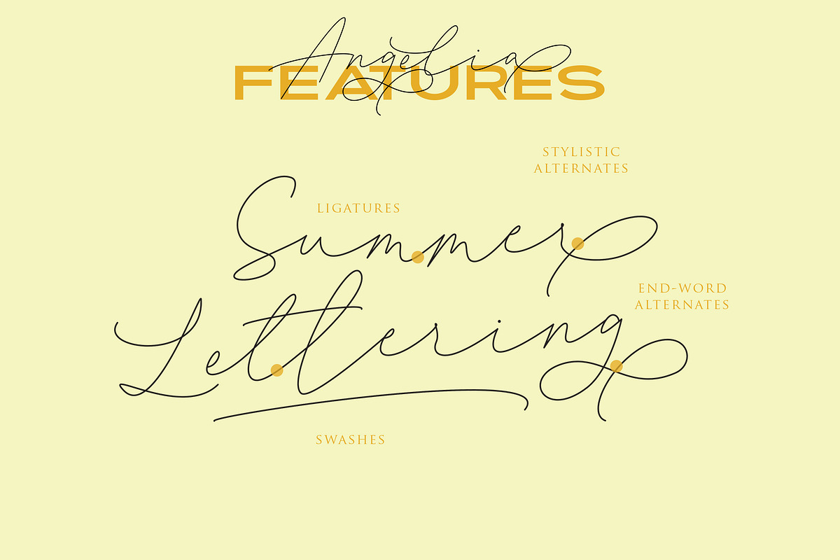 Angelia Font Duo preview 3