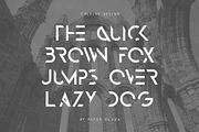 12 Geometric & Futuristic Fonts, a Font by MIIM (Thumbnail 14 of 37)