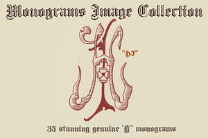 Monocracy Vintage Monograms H