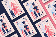 Christmas Cards, a Design Template by wavebreak (Thumbnail 1 of 2)