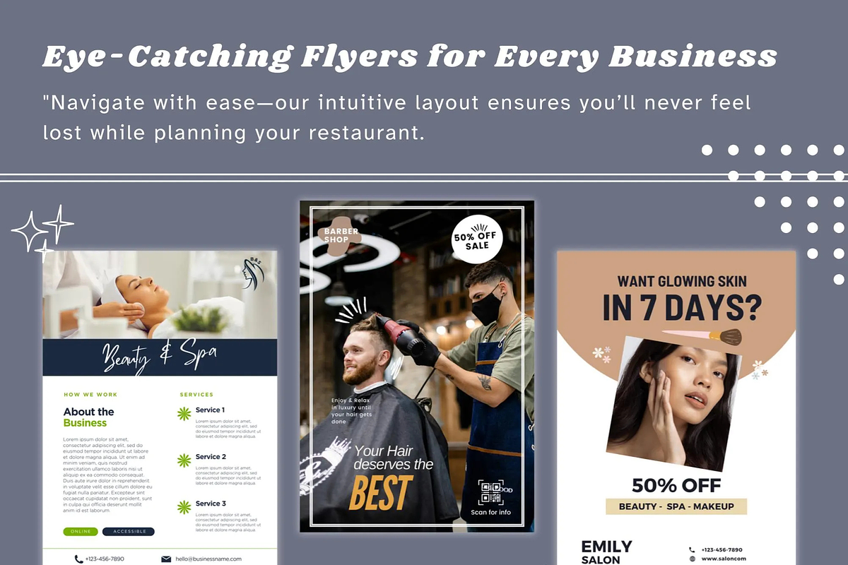 Business Pitch Deck Modern Canva, a Flyer Template by Climbwithelevator (Photo 2 of 9)