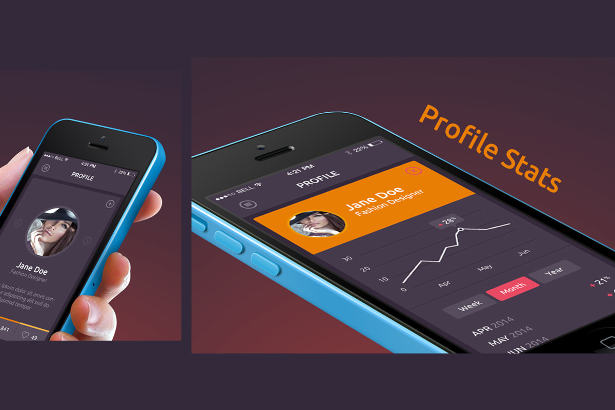 (33% OFF) DO! - Mobile UI Kit, an UI Kit Template by Pixel Strawberry (Photo 3 of 5)