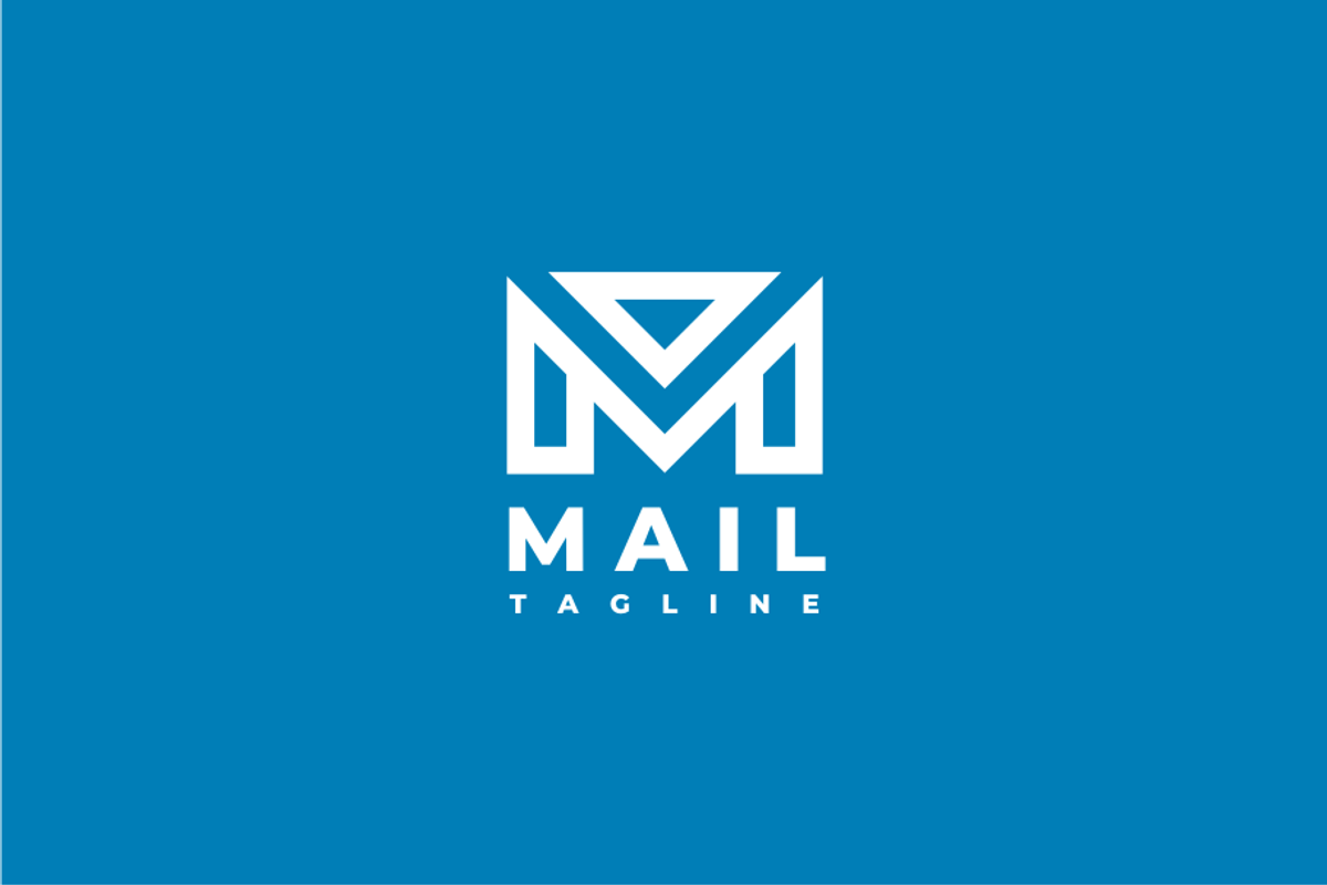 Mail Letter M Logo, a Branding & Logo Template by johnkent (Photo 2 of 3)