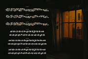 Oreyohi - Vintage Fancy Font, a Blackletter Font by madeDeduk (Thumbnail 10 of 10)