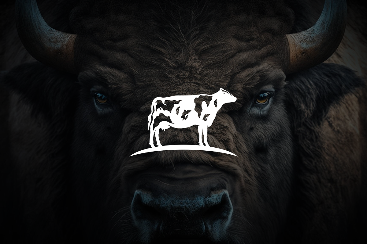 Minimalist Modern Cow Logo, a Branding & Logo Template by Luxury Logos (Photo 2 of 4)