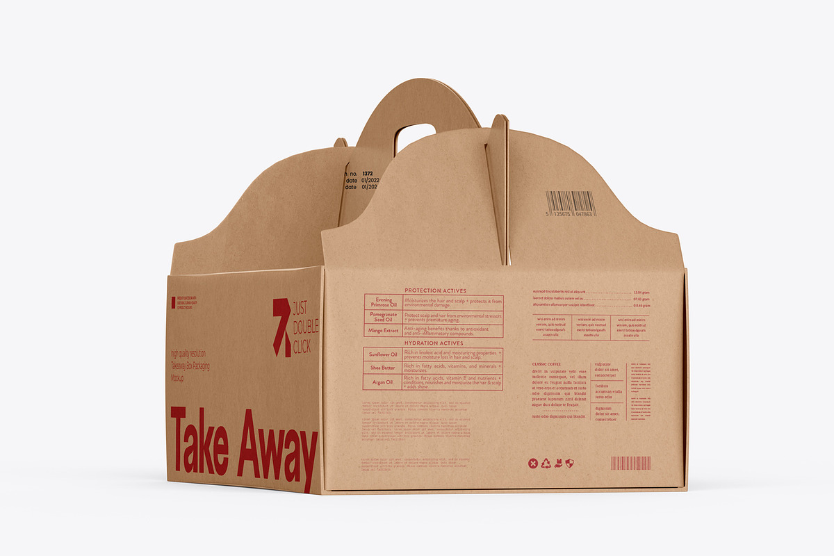 Gable Box Packaging Mockup, a Packaging Mockup by Ram Studio LLC (Photo 4 of 19)