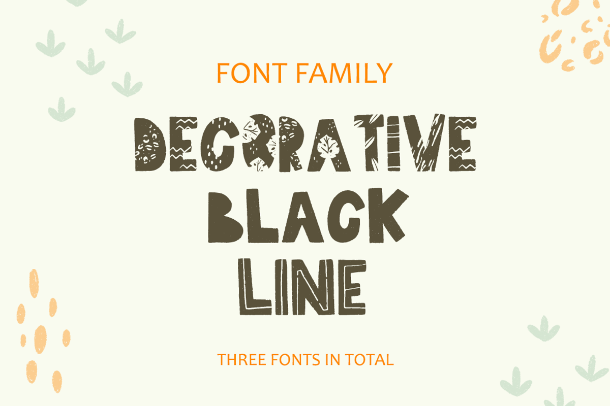 Jungle Vibes • Font Family preview 2