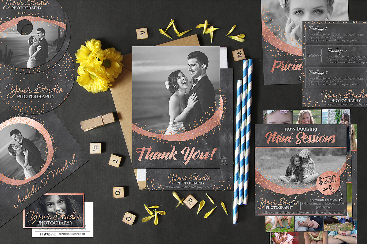 Marketing Set | Glitter Fantasy, a Stationery Template by Sleeklens (Photo 2 of 6)