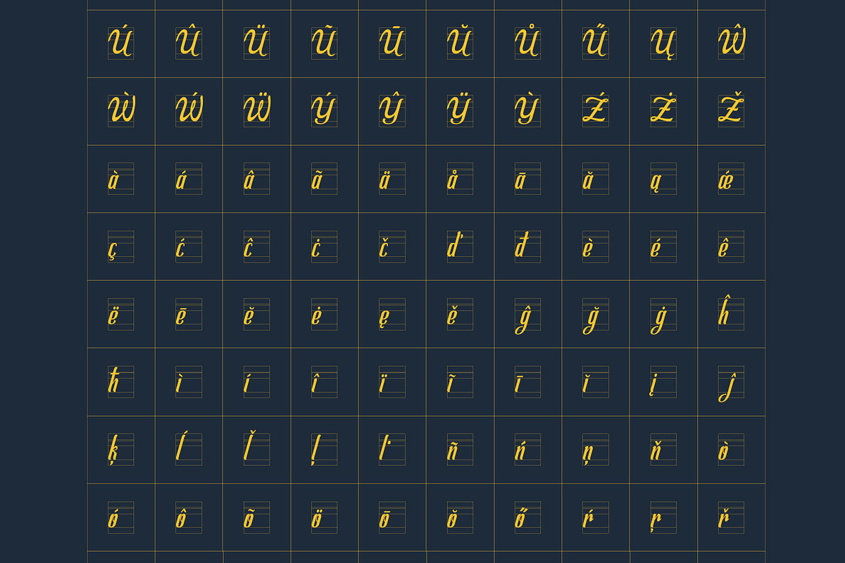 Allema Script Font, a Script Font by Aktab Studio (Photo 10 of 13)