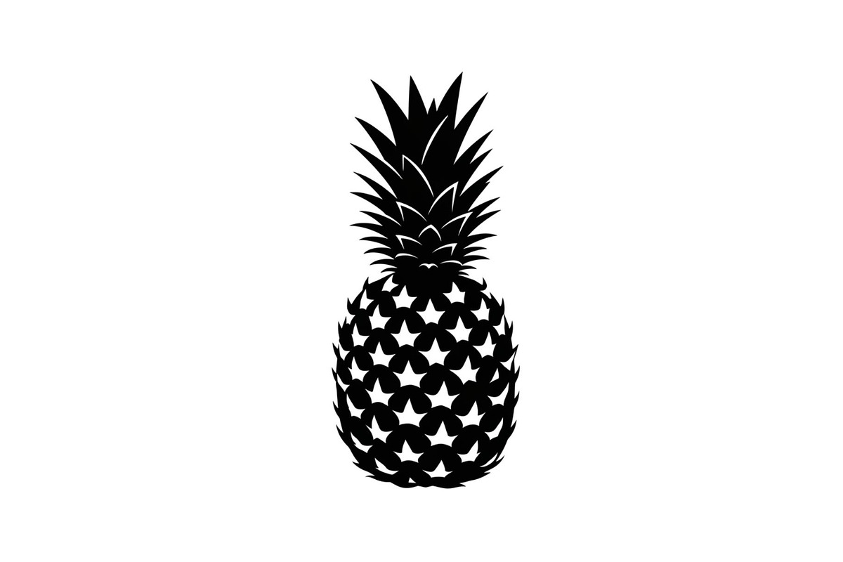 Pineapple Silhouette Vector Bundle, an Illustration by jahid234 (Photo 34 of 51)