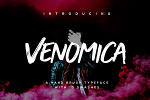 Venomica Brush Font