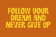 Andelo Funky Display Font, a Handwritten Font by RantautypeStudio (Thumbnail 8 of 15)