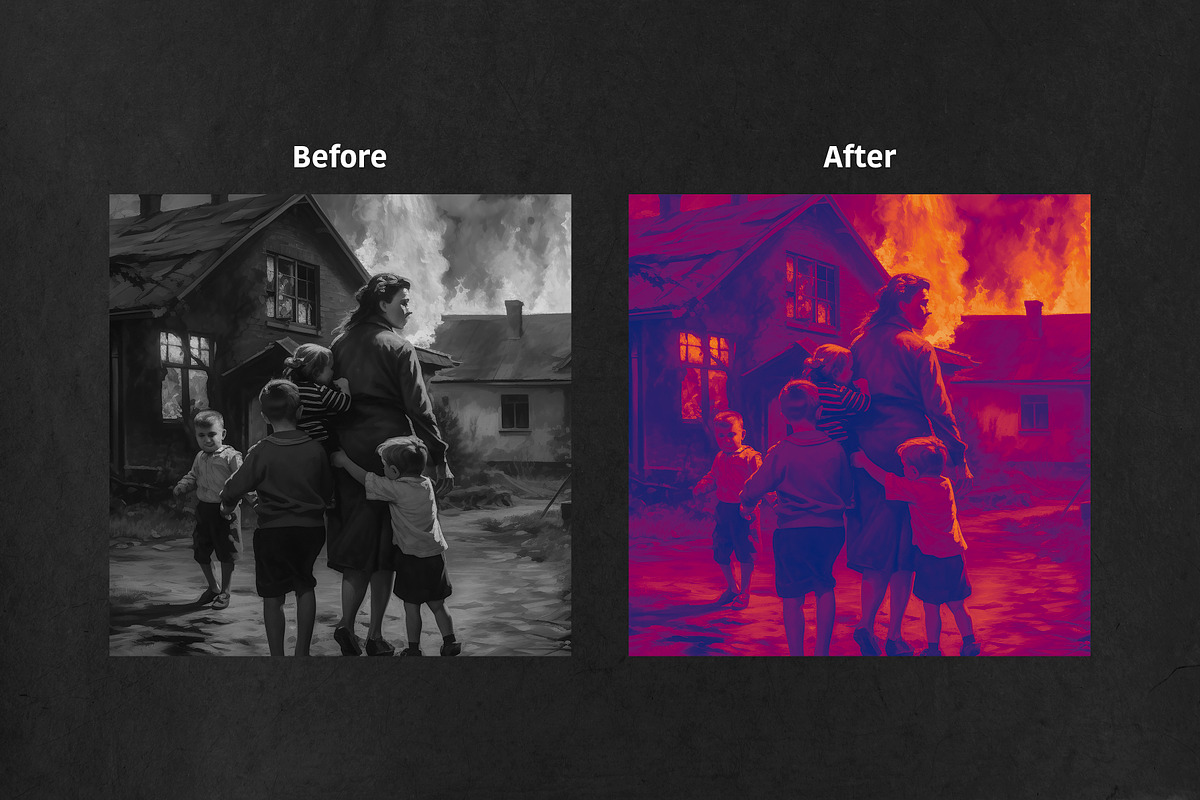 Recolor Artwork / Picture Effect, a Preset Add-On by B/B STUDIO (Photo 9 of 11)