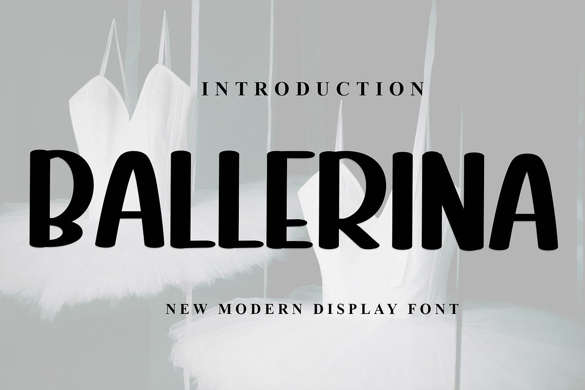 Ballerina, a Sans Serif Font by InermediaSTUDIO (Photo 1 of 8)