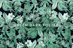 Green Dark Foliage