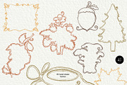 Whimsical Autumn Curly Frames, an Object Graphic by divanovskaya_nv (Thumbnail 7 of 12)