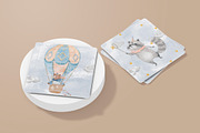 Sky Dreams. Watercolor animals, an Animal Illustration by AlineArtStore (Thumbnail 10 of 12)