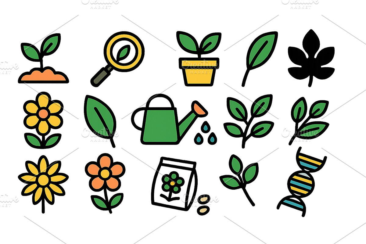 Vector illustration of gardening, an Object Illustration by ZinetroN