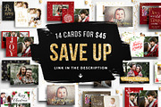 Christmas Photo Card Template | 010, a Card Template by Nifty Template Studio (Thumbnail 8 of 8)