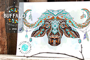 Ethnic Collection: Buffalo, an Animal Illustration by ArtoJoy (Thumbnail 1 of 5)