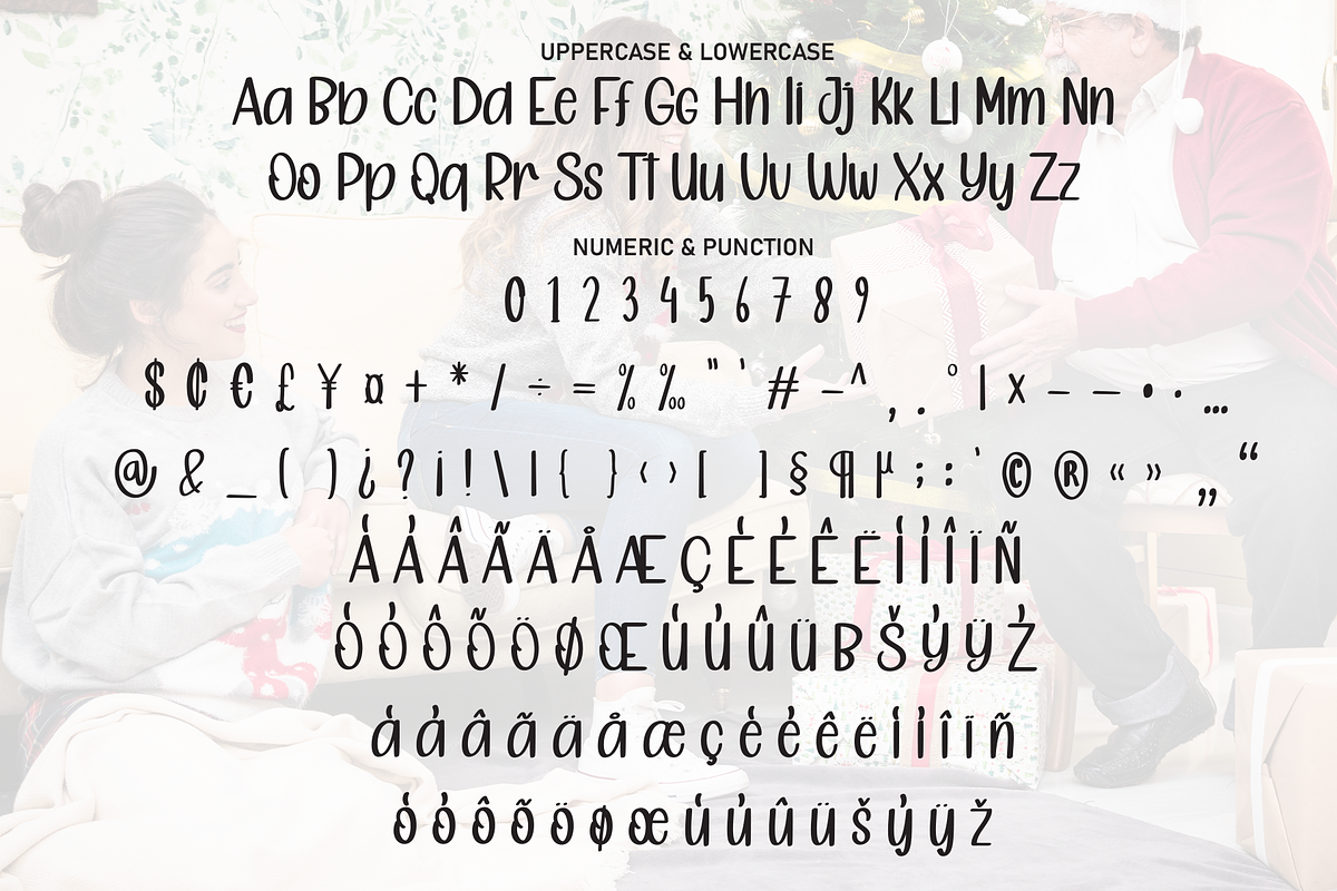 Holiday Christmas | Script Font, a Script Font by Scratchones (Photo 7 of 8)