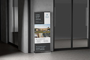 ROLL UP BANNER MOCKUP, an Advertising Mockup by safrizalstudio (Thumbnail 2 of 4)