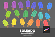 Soleado Color Palette for Procreate, a Palette Add-On by Monolinea (Thumbnail 1 of 2)