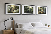 Epic Dragon Wall Art Set, a Decorative Illustration by Nadia Semyroz (Thumbnail 7 of 8)