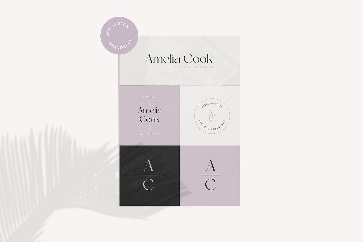 Virtual Assistant Logo Branding Kit, a Branding & Logo Template by Templatez.Co (Photo 2 of 6)