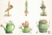 Peter Pan Watercolor Clipart Bundle, an Illustration by DreamCafeArt (Thumbnail 2 of 8)