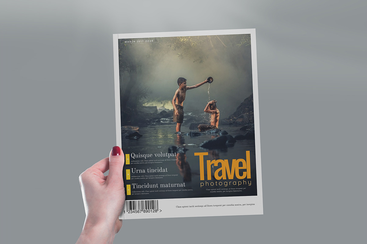 Magazine / Brochure Mockups, a Print Template by pmvch (Photo 7 of 7)