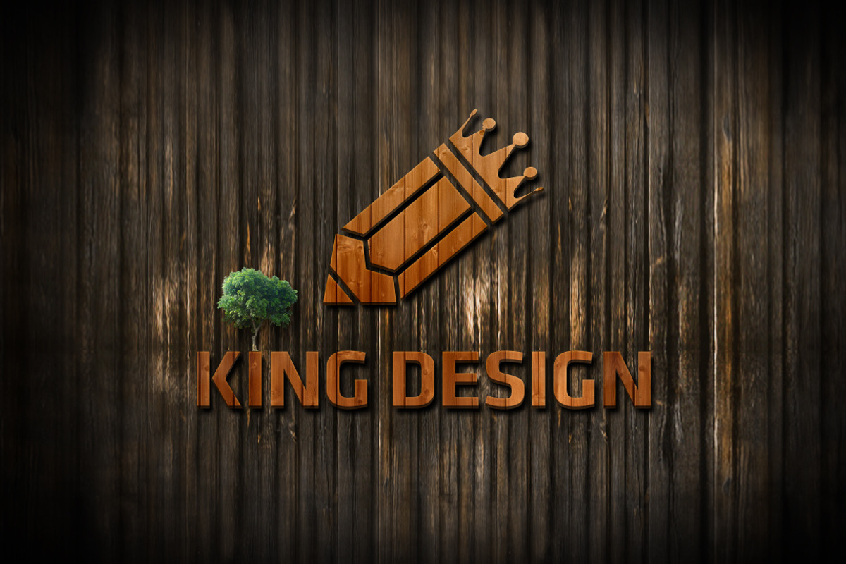 King Design logo, a Branding & Logo Template by Chuhe86 (Photo 3 of 5)