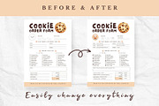 Cookie Order Form Editable Template, a Stationery Template by Anna Design Studio (Thumbnail 4 of 7)