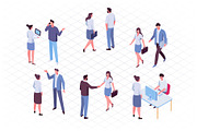 300+ Isometric People vector set, a Person Illustration by Vector_Art (Thumbnail 6 of 23)