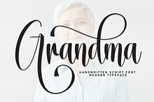 Grandma | Script Font