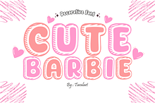 CUTE BARBIE - Playful Girly Font