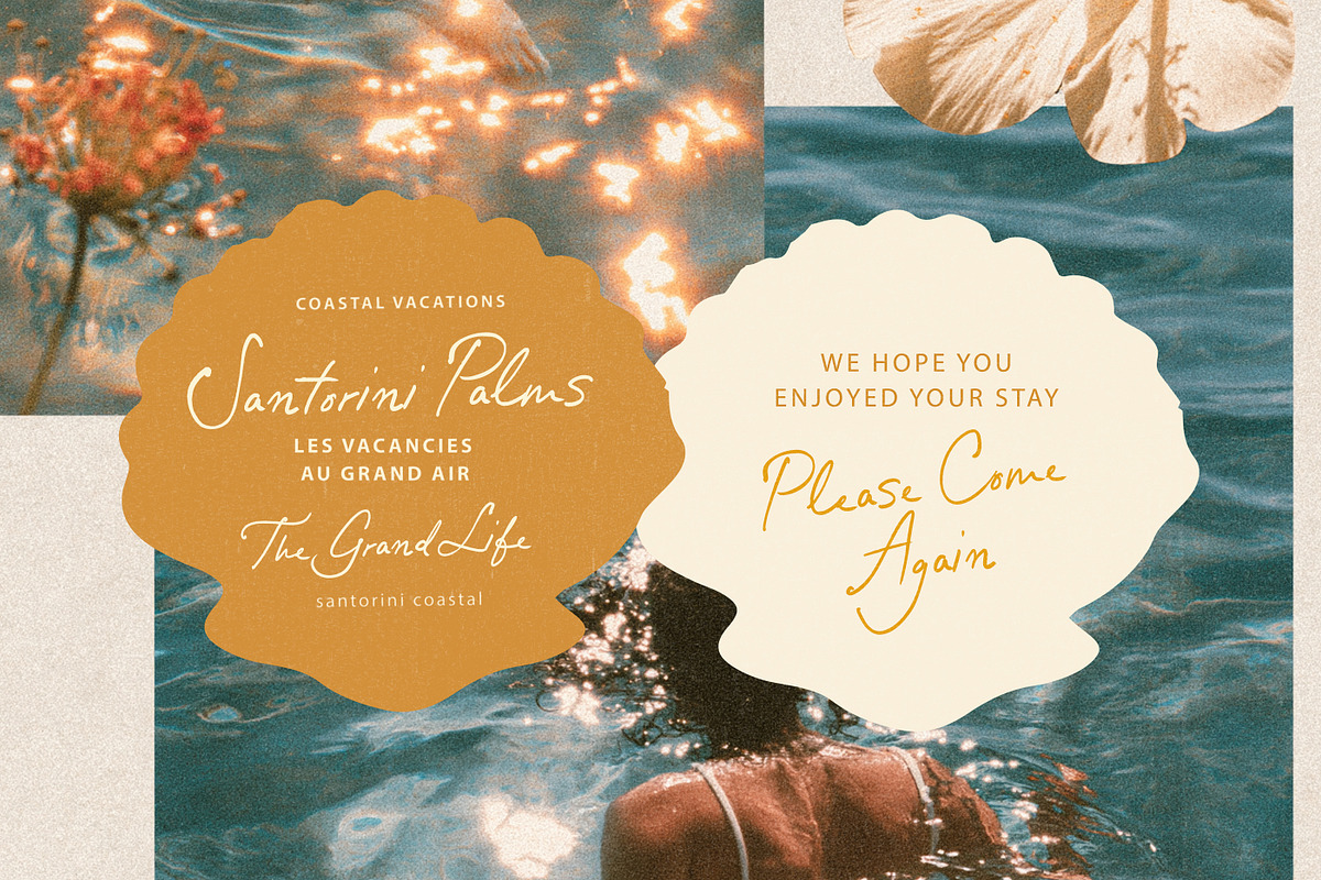 Little Boulangerie Handwritten Font, a Handwritten Font by Nicky Laatz (Photo 3 of 27)