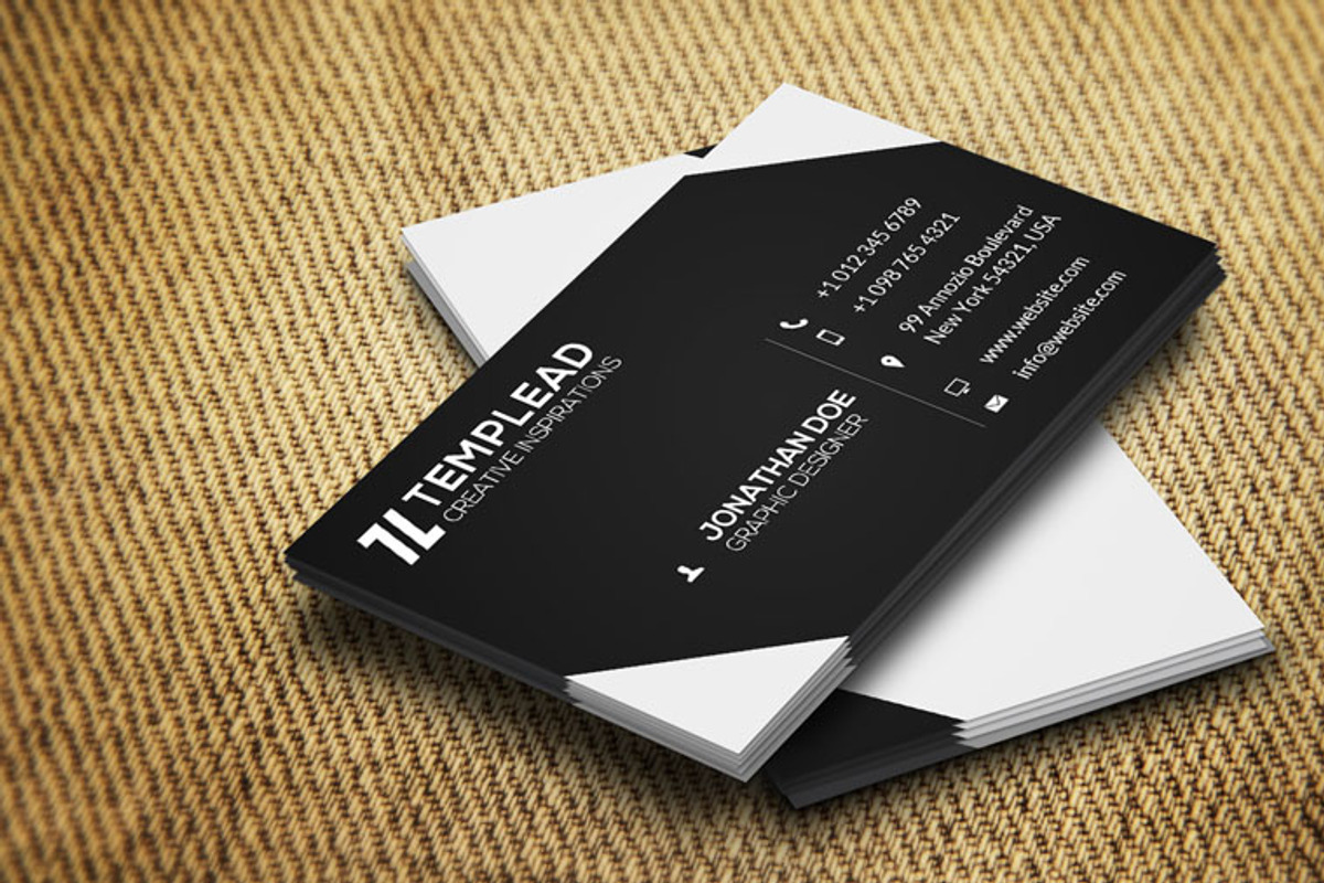 Corporate Business Card CM101, a Business Card Template by annozio (Photo 2 of 4)