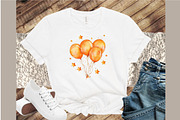 Kids Orange Birthday Watercolor Clip, an Illustration by Sublimation Artist (Thumbnail 4 of 6)